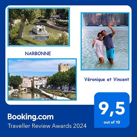 Appartement Avec Balcon, Bord Du Canal, Wifi. Narbonne Exterior foto