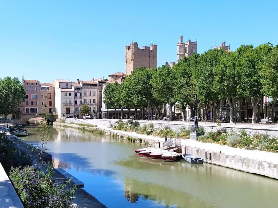 Appartement Avec Balcon, Bord Du Canal, Wifi. Narbonne Exterior foto
